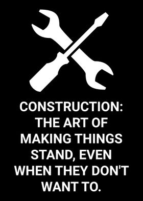 Funny Construction Worker