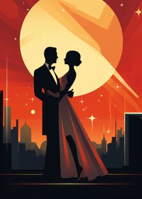 Art Deco City Of Romance