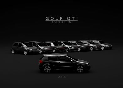 Golf GTI Evolution MK5 Bla