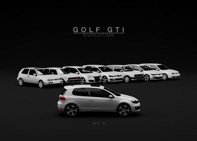 Golf GTI Evolution MK6 Whi