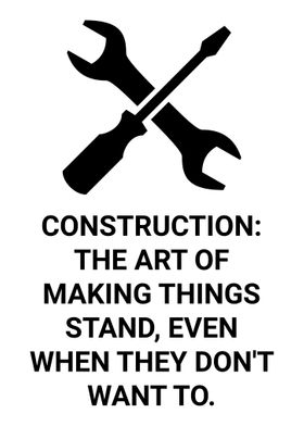 Funny Construction Worker