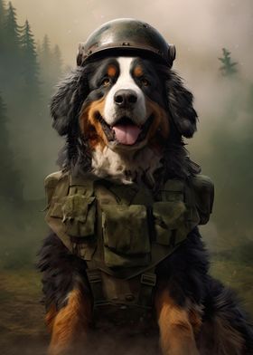 Bernese Mountain Soldier