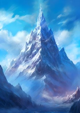 Icy peaks