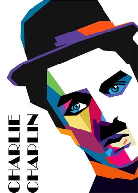 WPAP Charlie Chaplin