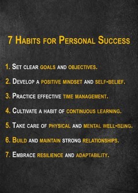7 Habits  Personal Success