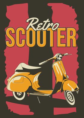 Retro Scooter