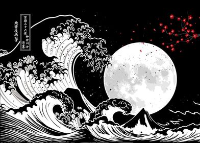Great wave off Moon