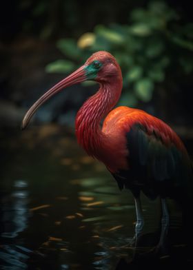 Friendly ibis
