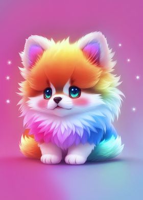 cute Mystic Puppy