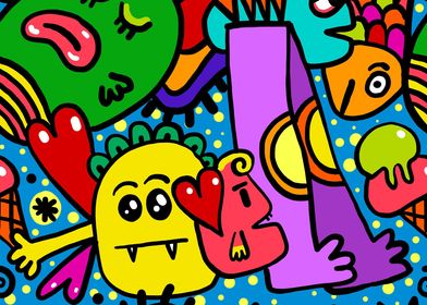 cartoon colorful