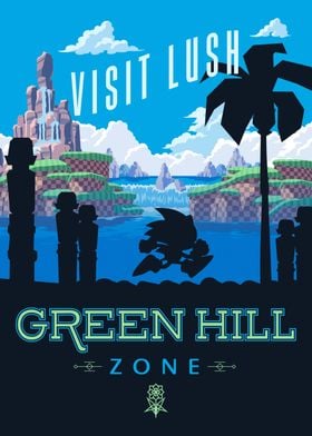 Visit Lush Green Hill Zone