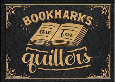 Bookmark Are For Quitter