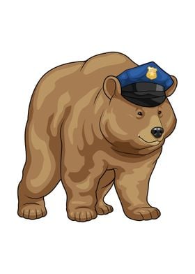 Bear Cop Police