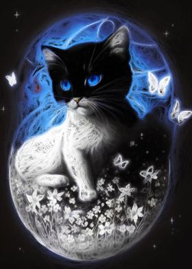 Blue Angel Kitten