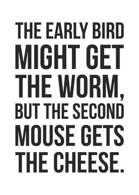 Early Bird vs Second Mouse