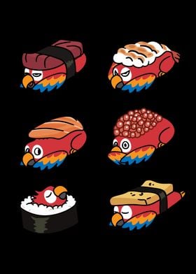 Parrot Sushi