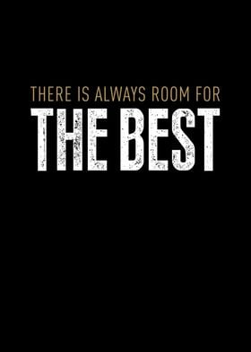 Room For The Best