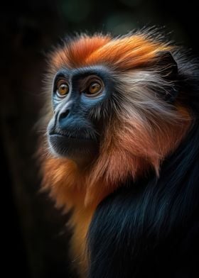 Stunning primate