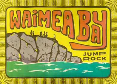 Waimea Bay Jump Rock