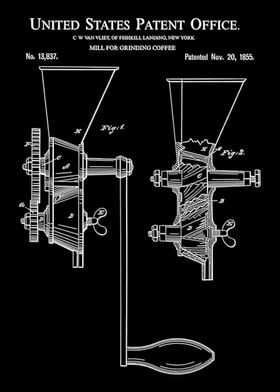 1855 COFFEE MILL