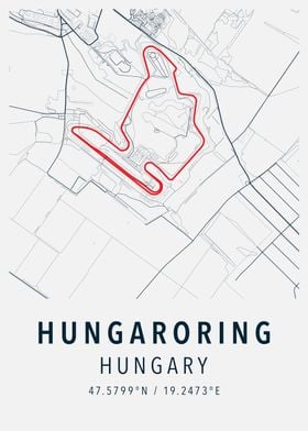 hungaroring simple map