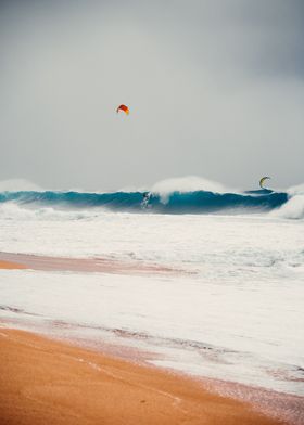 windsurfing