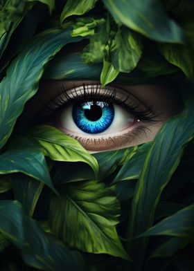 Eye in the bush