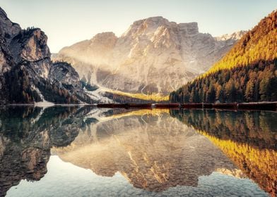 Lake in the mountains