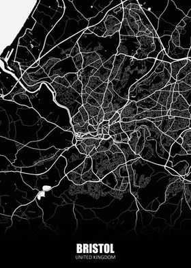 Bristol United Kingdom Map