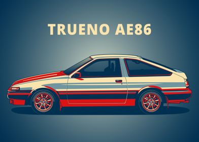 Trueno AE86 Hope Style