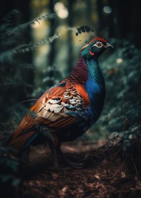 Exotic pheasant