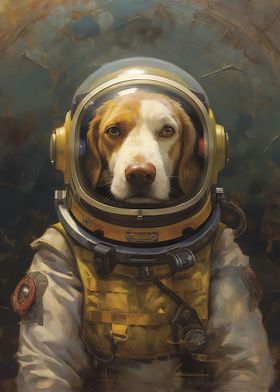 Canine Cosmonaut Poster