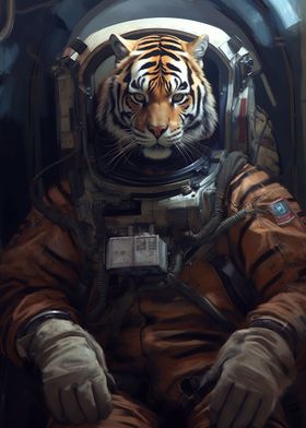 AstroTiger Poster