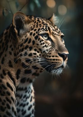 Sleek leopard