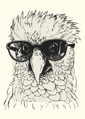 Cockatoo Bird Sketch