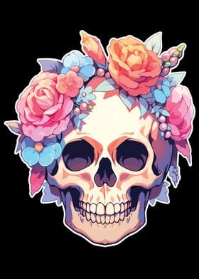 Skulls Skull Flowers