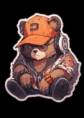 Bear Bear Hipster Bear