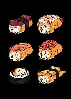 Pomeranian Sushi