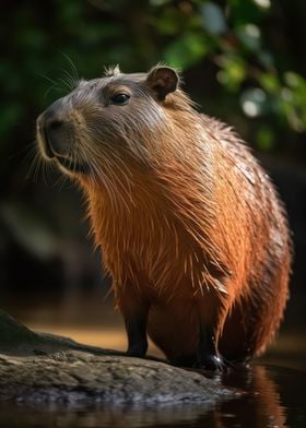 Spectacular capybara