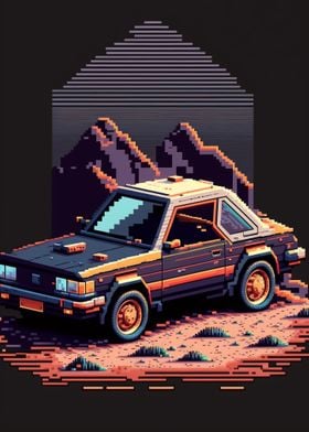 The Pixel Car