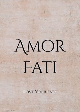 Amor Fati Stoic Quote