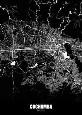 Cochamba Bolivia Map