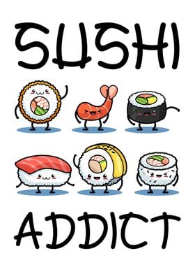 Sushi Roll Japanese Food
