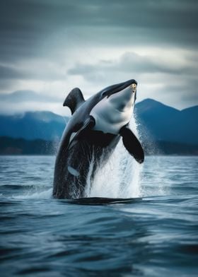 Gorgeous orca