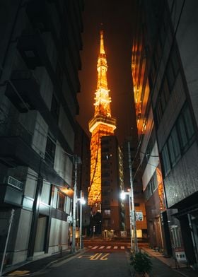 Tokyo Tower Night