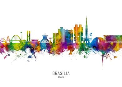 Brasilia Skyline Brazil