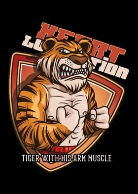 Tiger fitness Text