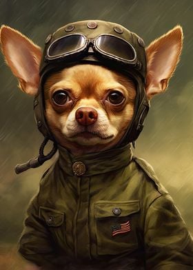 Chihuahua Soldier