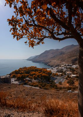 Seascape on a Crete Island