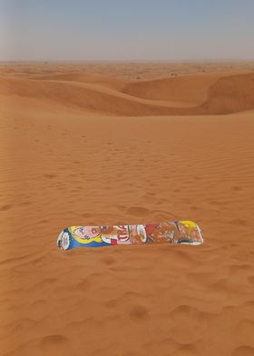 desert sand skateboard